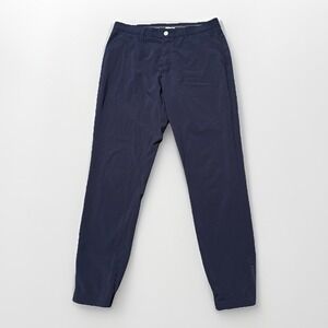 Primo Golf Joggers Pants Mens‎ 34 Tall Navy Zip Ankle Stretch Tapered Tech